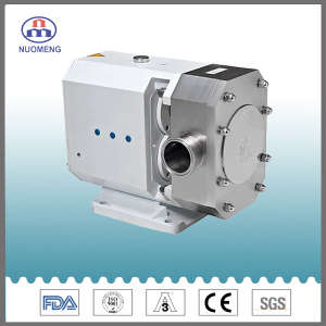 Sanitary Stainless Steel Water-Cooled Mechanical Seal Lobe Pump