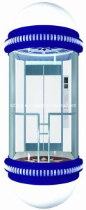 China Residential Panoramic Glass Elevator