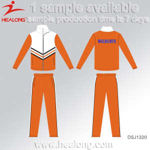 Healong Hot Sale Custom Sublimation Tracksuit with High Quality